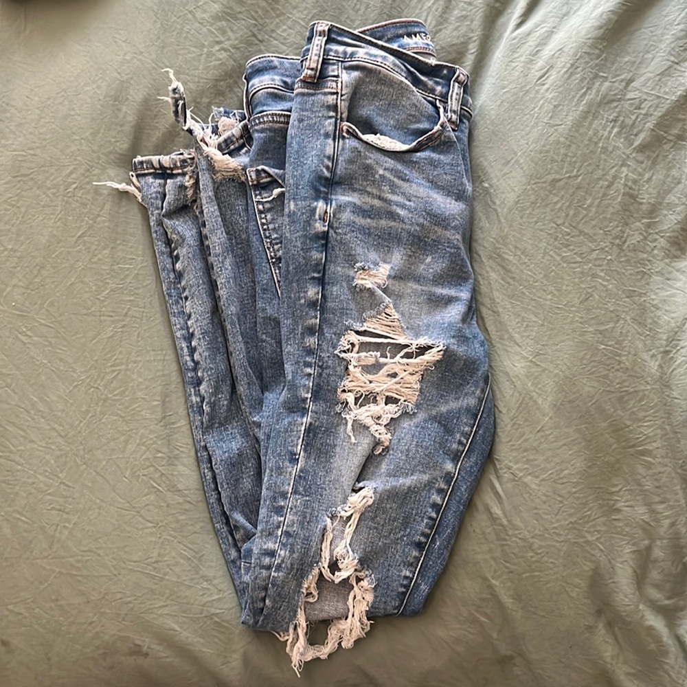American eagle high rise jegging 6 regular